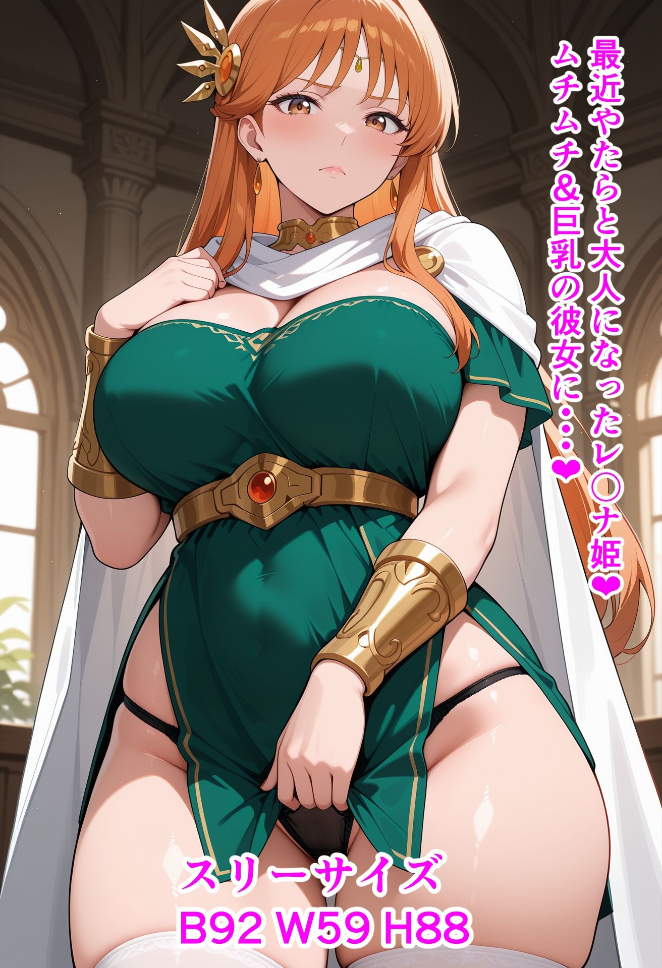 マ〇ム&レ〇ナ姫のエロCG集 謎の呪文で抵抗できなくなった二人に性〇サービスを強要・・・。 画像6