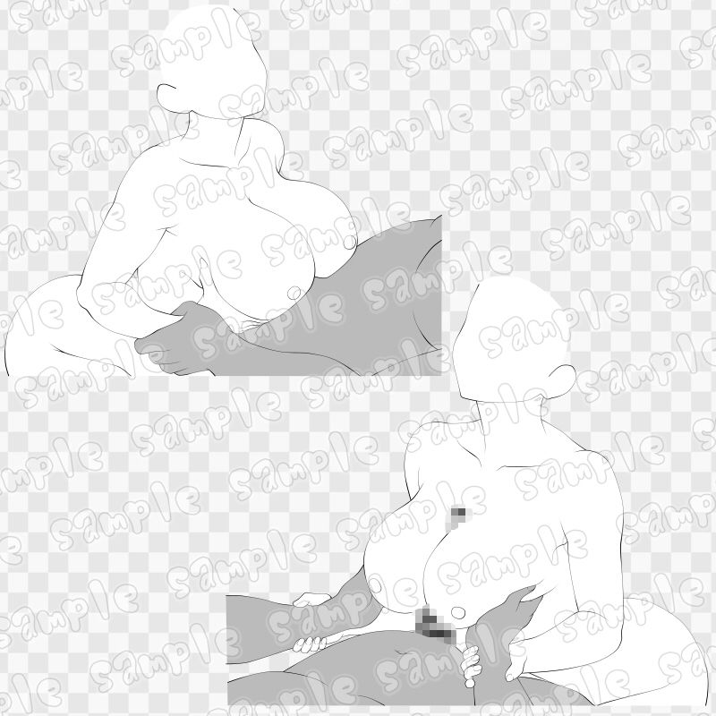 線画素材集［手］46 画像1