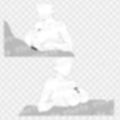 線画素材集［手］47