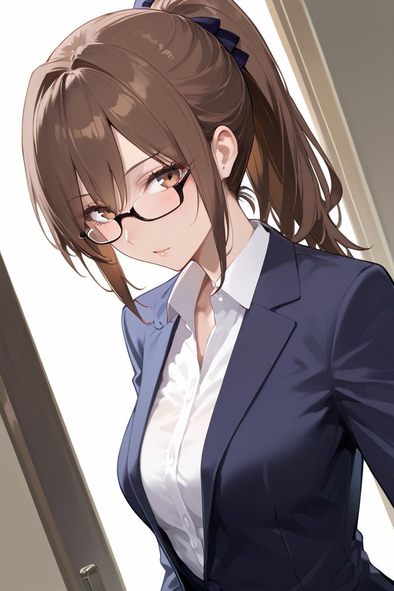 巨乳地味子の本当の顔 画像1