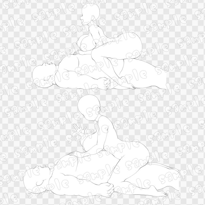 線画素材集［手］61 画像2