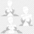 線画素材集［手］63