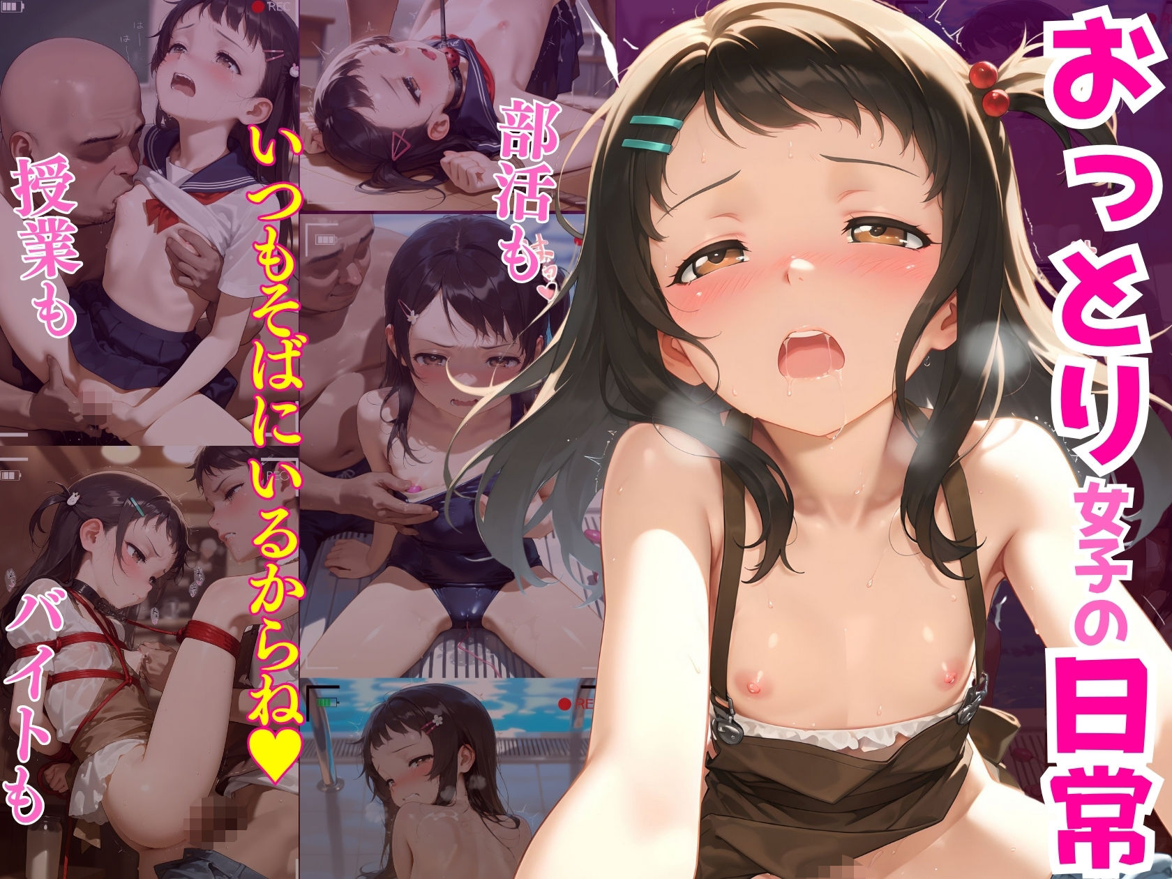 おっとり女子の日常いつもそばにいるからね（ハート）授業も部活もバイトも サンプル画像 2