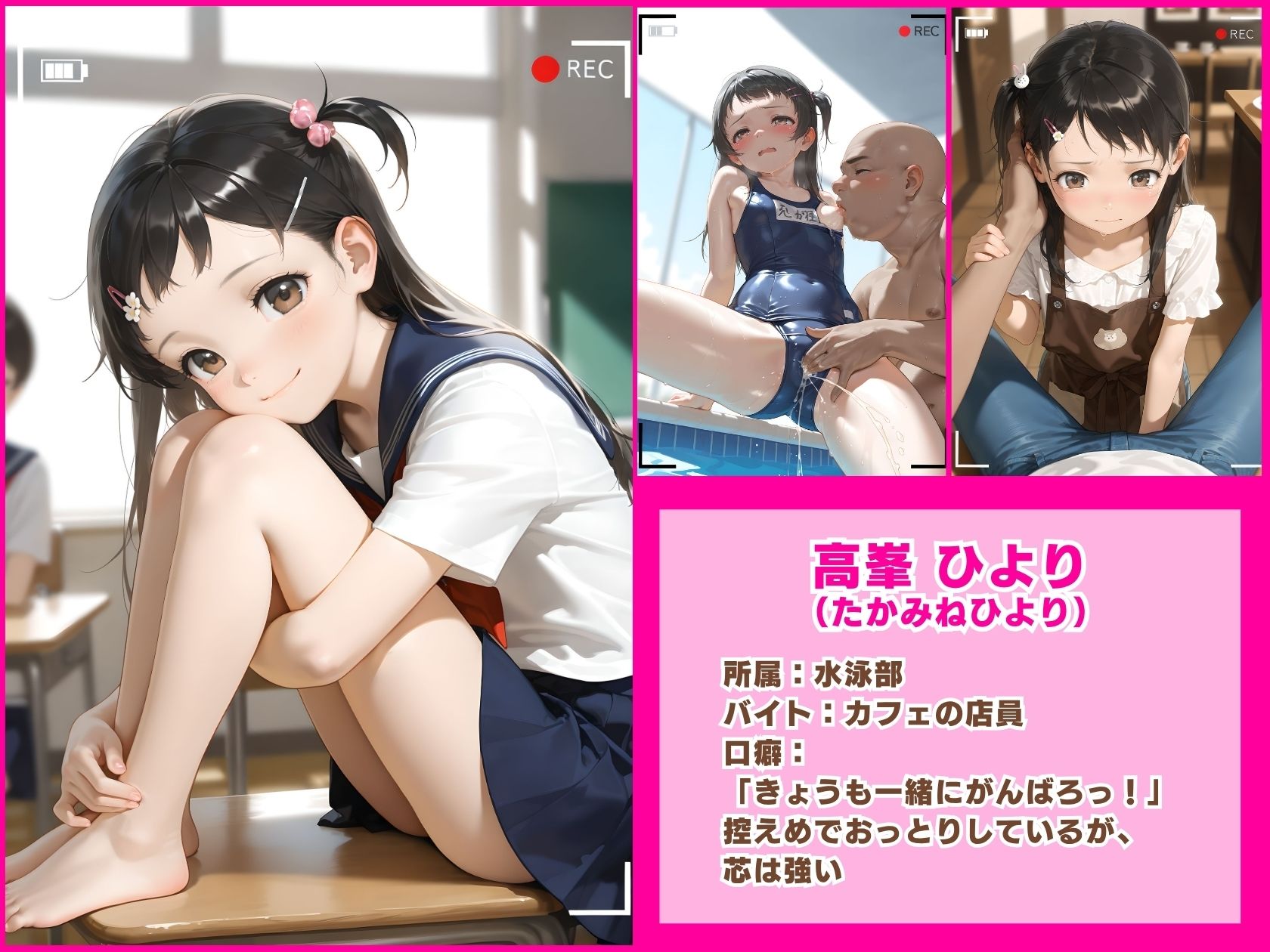 おっとり女子の日常いつもそばにいるからね（ハート）授業も部活もバイトも サンプル画像 4