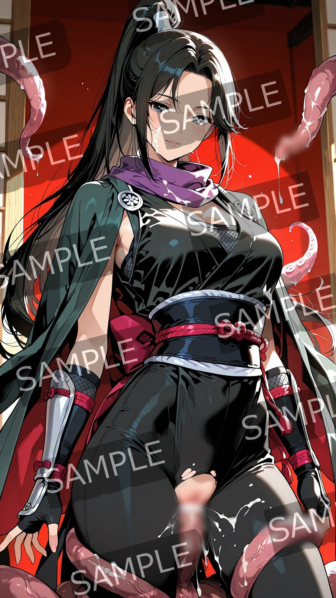 くノ一触手221枚セット 画像1