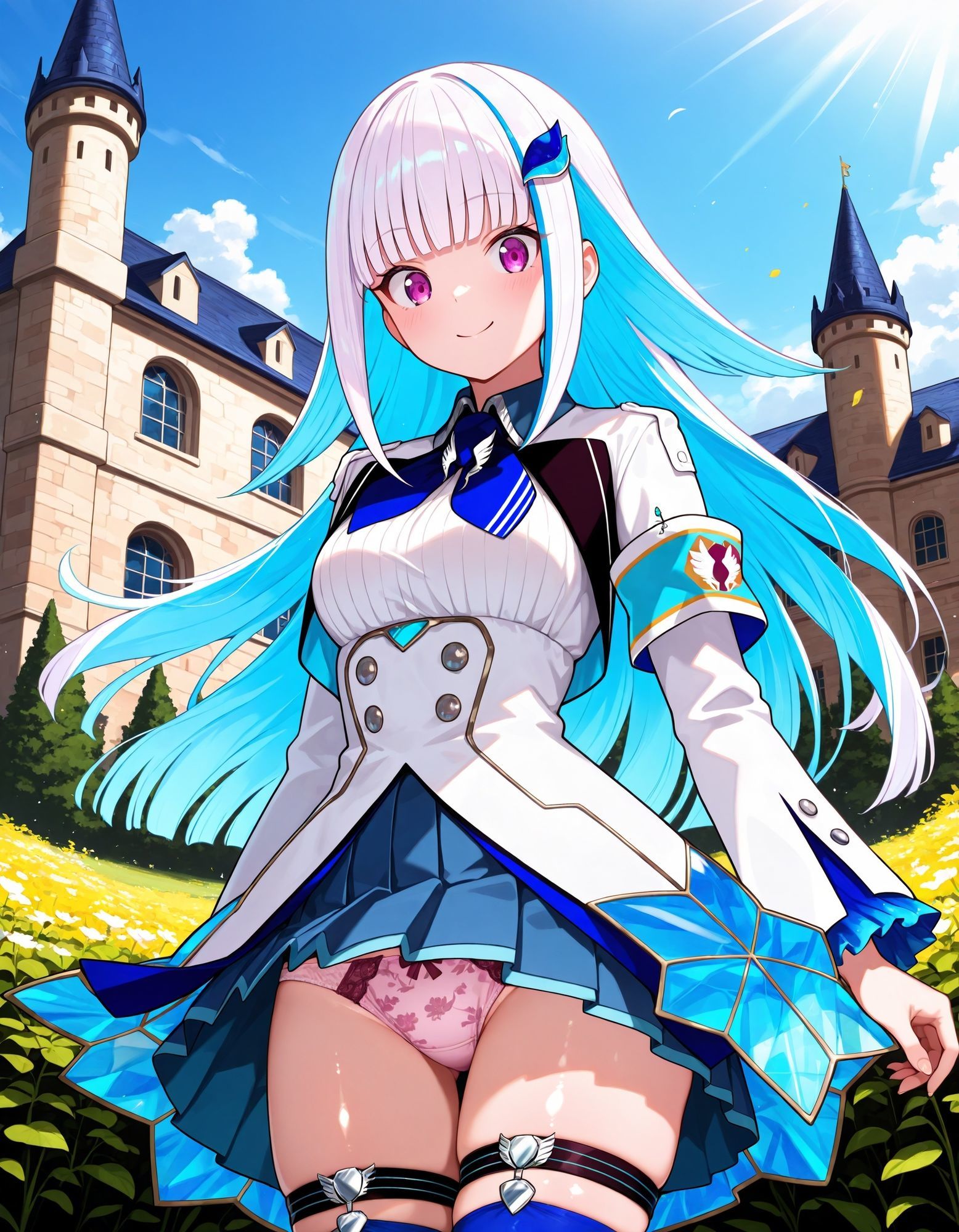 リゼ・ヘル〇スタのパンチラ 画像1