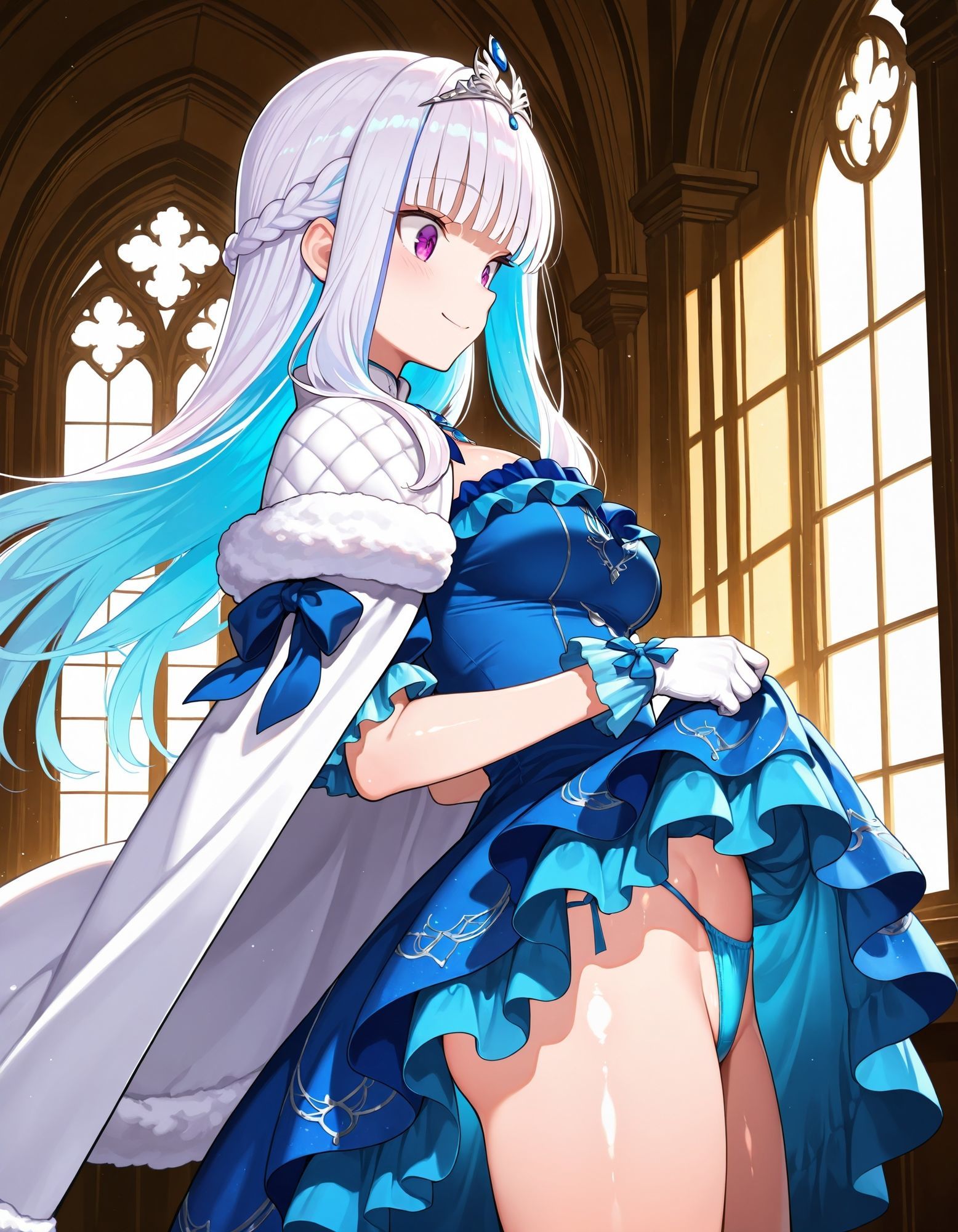 リゼ・ヘル〇スタのパンチラ 画像4