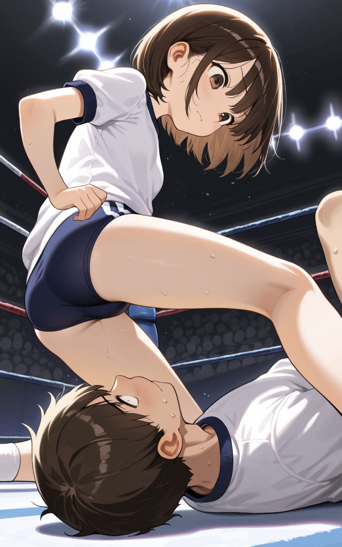 サンプル画像5:プロレス娘（2）(Yumeneko Factory) [d_688171]