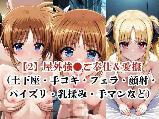肉玩具認定証発行！！街の性処理係堕ち。―快楽と恥辱の記録―高●なのは＆フェ●ト編 画像4