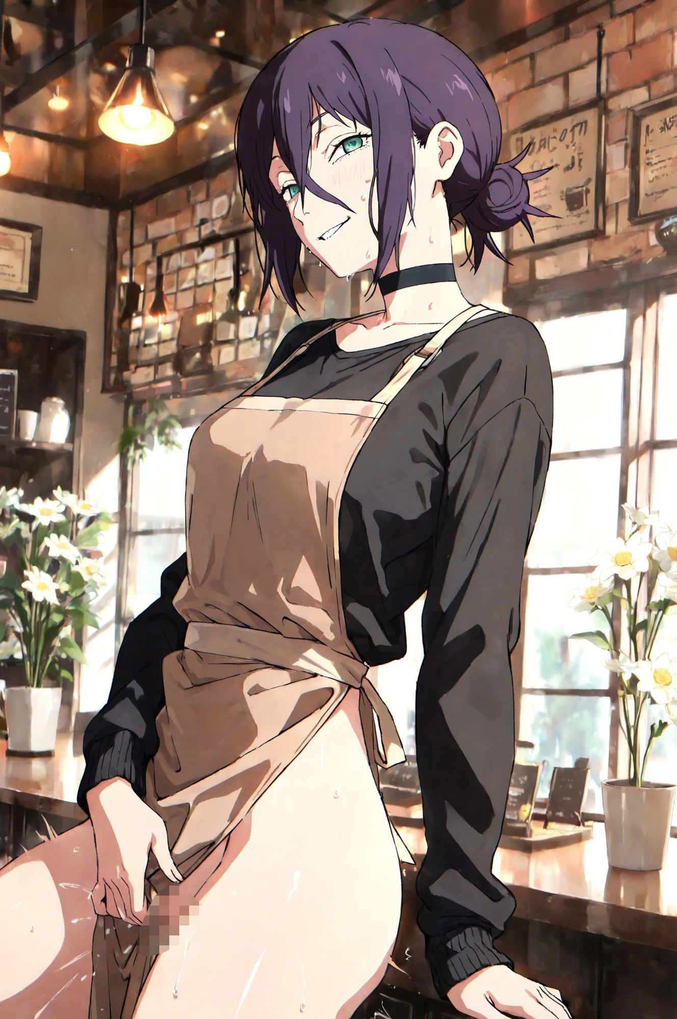 サンプル画像4:「レゼ」イラスト集（92枚）(推しAI作品展) [d_688215]