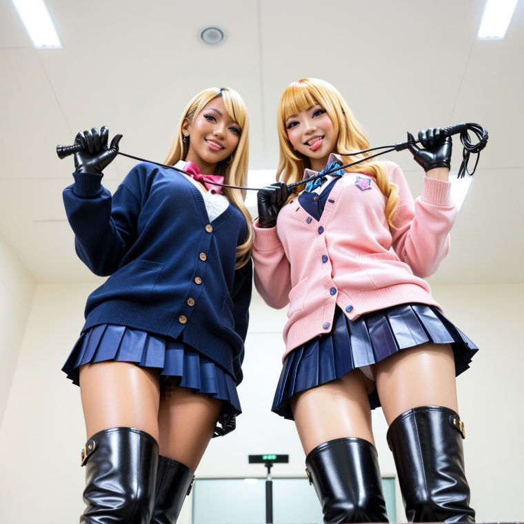 制服QUEEN ブーツ 4 画像2