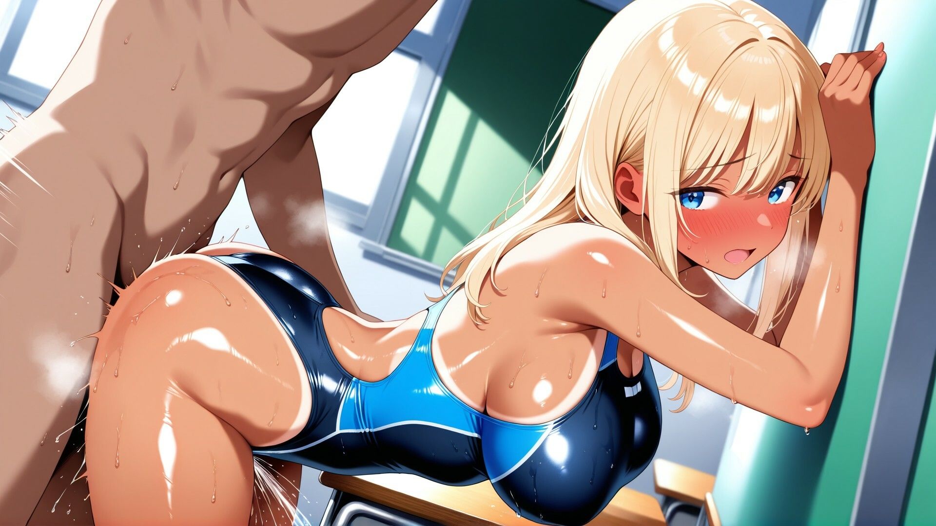 性欲全開  ギャルが屈強な水泳部員に犯●れてしまった  500P 画像3