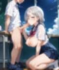 地味女子と夜にドロドロエッチ！210枚