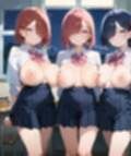 地味女子と夜にドロドロエッチ2！210枚