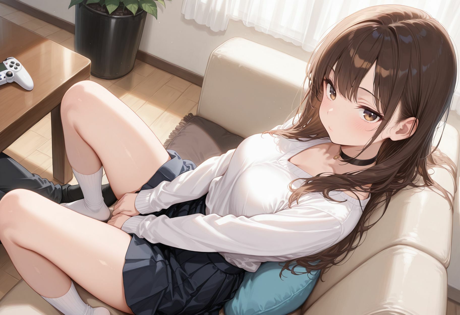 ゲームで負けた姪っ子 強●中出し 画像6