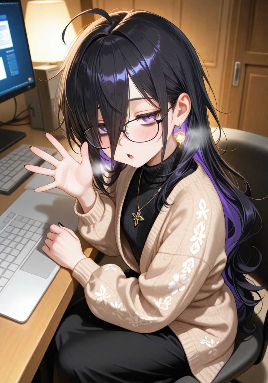 ＜5作品目＞OL男の娘ちゃんの残業ひとりえっち！＃5 画像2