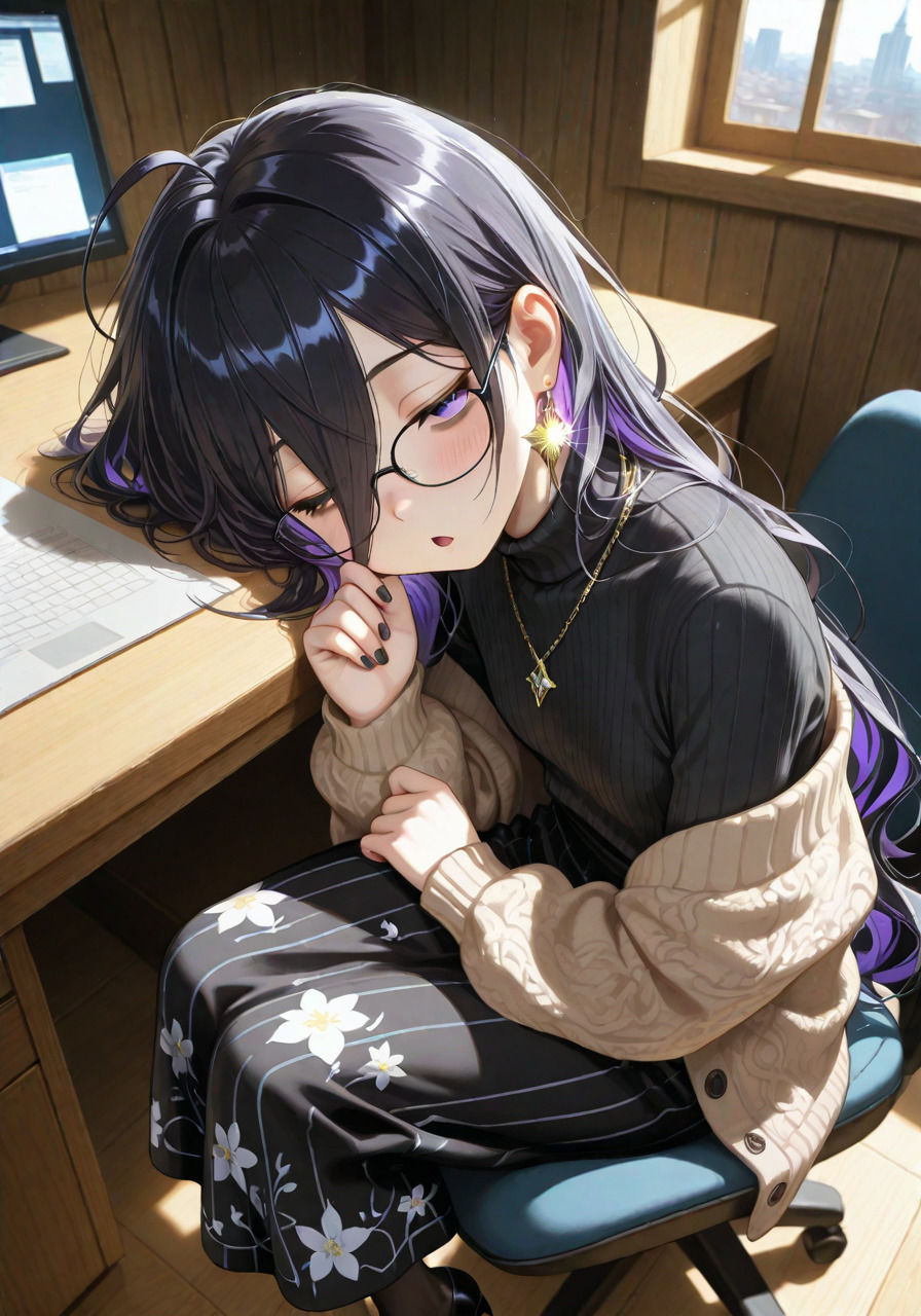 ＜5作品目＞OL男の娘ちゃんの残業ひとりえっち！＃5 画像3