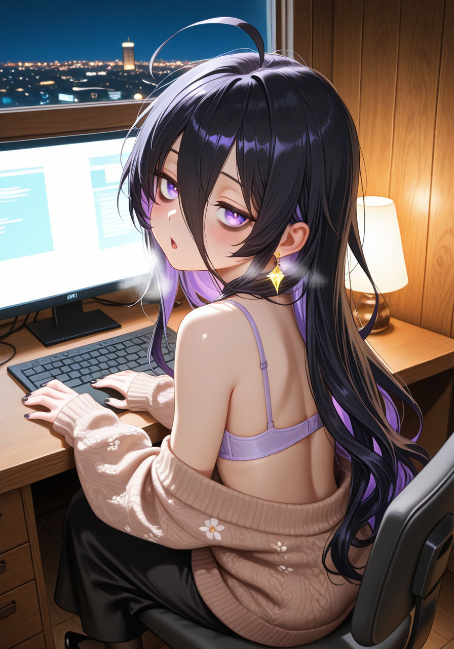 ＜5作品目＞OL男の娘ちゃんの残業ひとりえっち！＃5 画像5