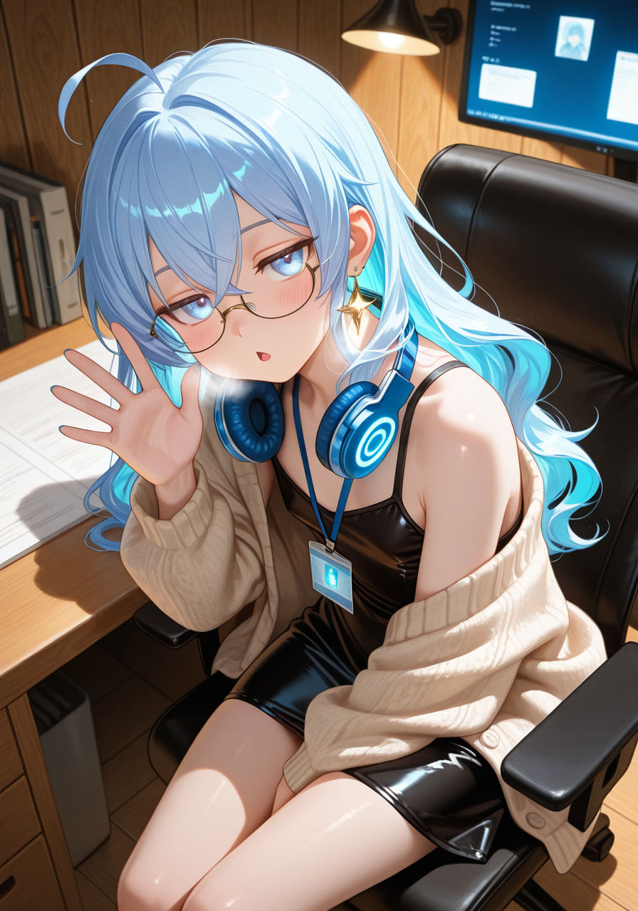 サンプル画像1:＜7作品目っ！＞OL男の娘ちゃんの残業ひとりえっち！＃7(男の娘ちゃんたちっ！！！！) [d_688344]