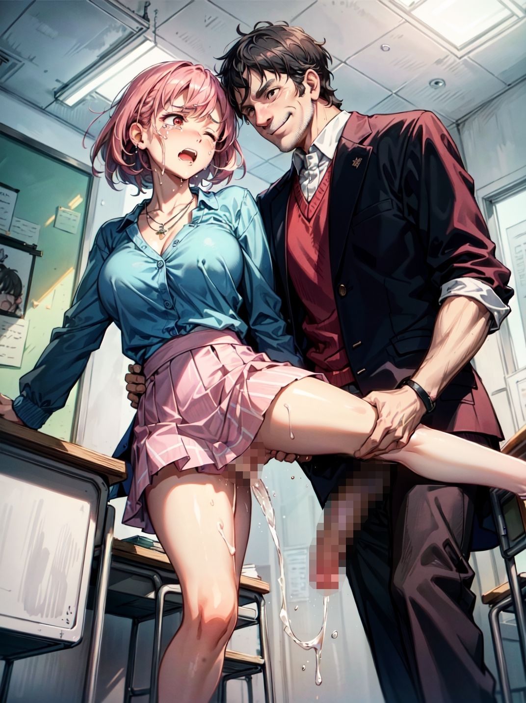 サンプル画像4:再会した恩師に何度も犯●れた教育実習生(studio1111) [d_688355]