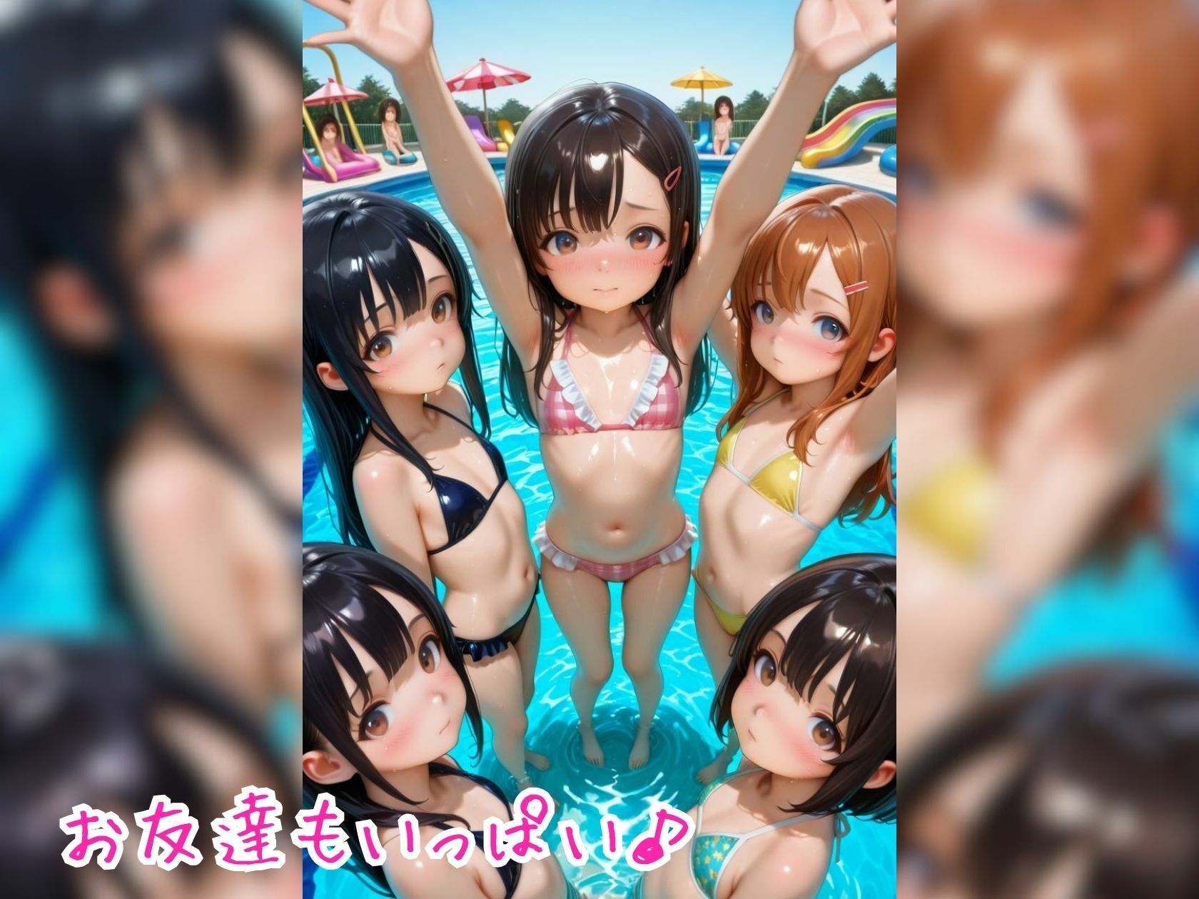 俺の愚息で支配完了 〜ちっぱい群れのメス穴、全員制圧乱交パーティー〜【縦長500枚】5