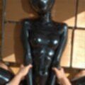 ラバーの檻III【無酸素連続絶頂】Latex cage3