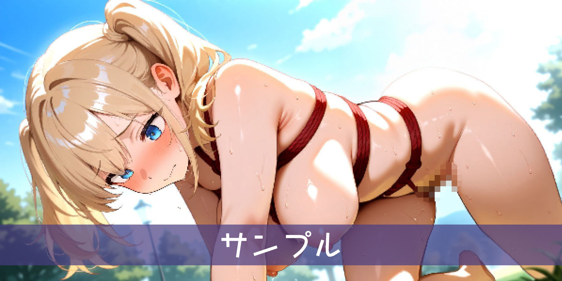 金髪ギャル ’ドM’な彼女の調教日記_ツインテール編 画像7