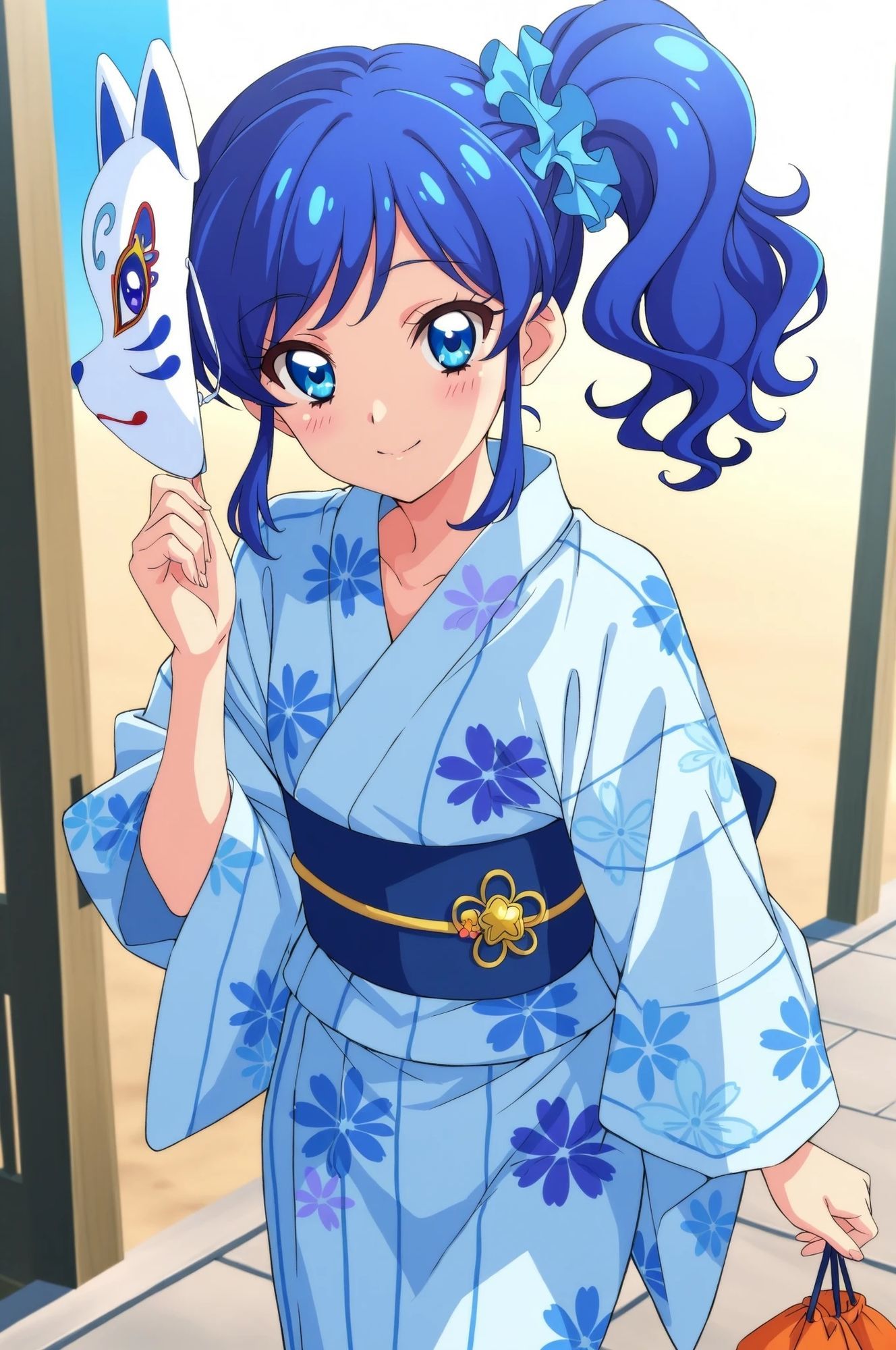 虹かけ誌  アイカツ！？  イラスト集1 霧矢あおい  穏やかじゃない撮れ高！？ 画像6