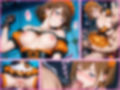 【4Kイラスト】1万3000人の生徒を抱いた校長による森あかりへの性指導（ハロウィン編）