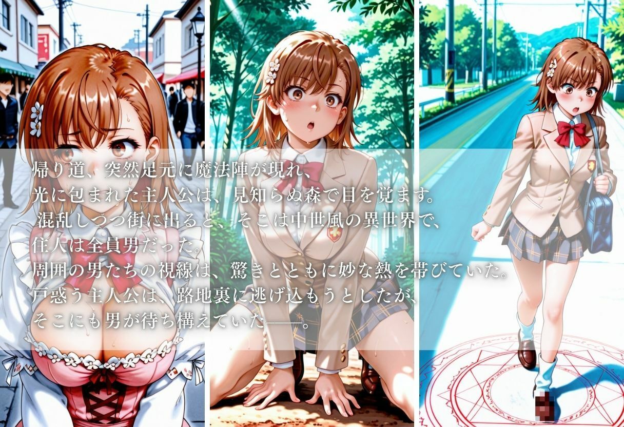 サンプル画像1:転生したら男しかいない国だった件〜Vol.8〜(幻像アトリエ) [d_688676]