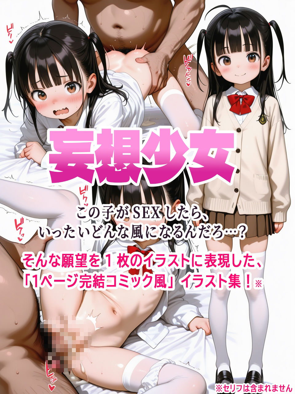 【250枚】妄想少女 〜もしも、あの子がSEXしたら…〜 - hitomi raw無料エロ漫画(同人誌)サンプル画像 004