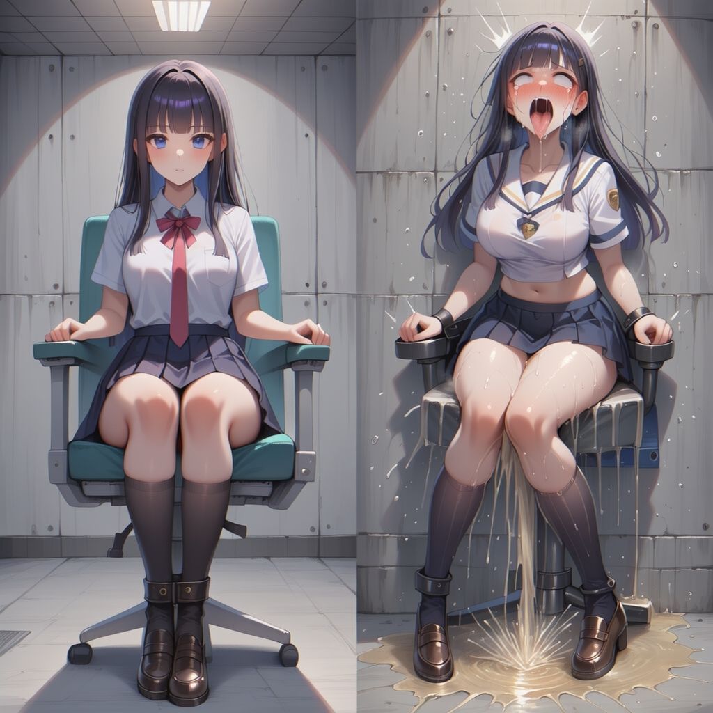 サンプル画像2:委員長に媚薬オーバードーズ ビフォーアフター(uchita) [d_688759]