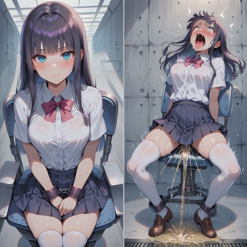 サンプル画像3:委員長に媚薬オーバードーズ ビフォーアフター(uchita) [d_688759]