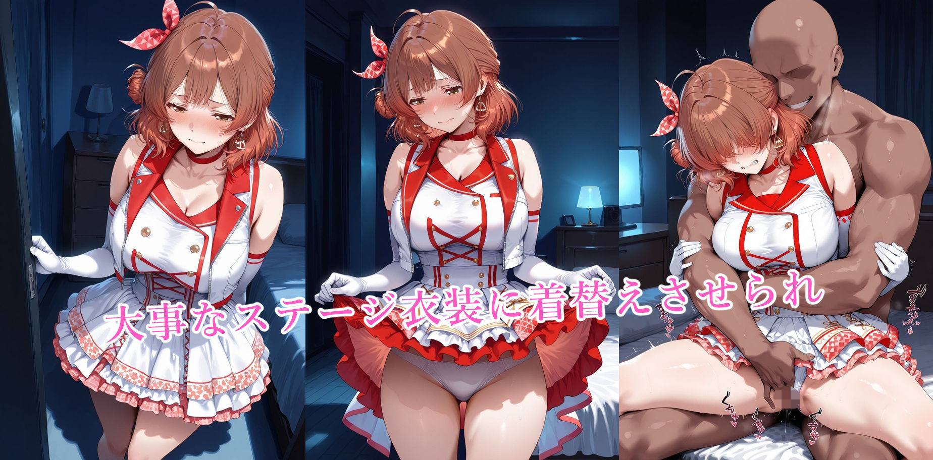 サンプル画像3:憧れのアイドルは寝取られる 花○佑芽編2(Albatross HARD‐アルバトロス ハード‐) [d_688762]