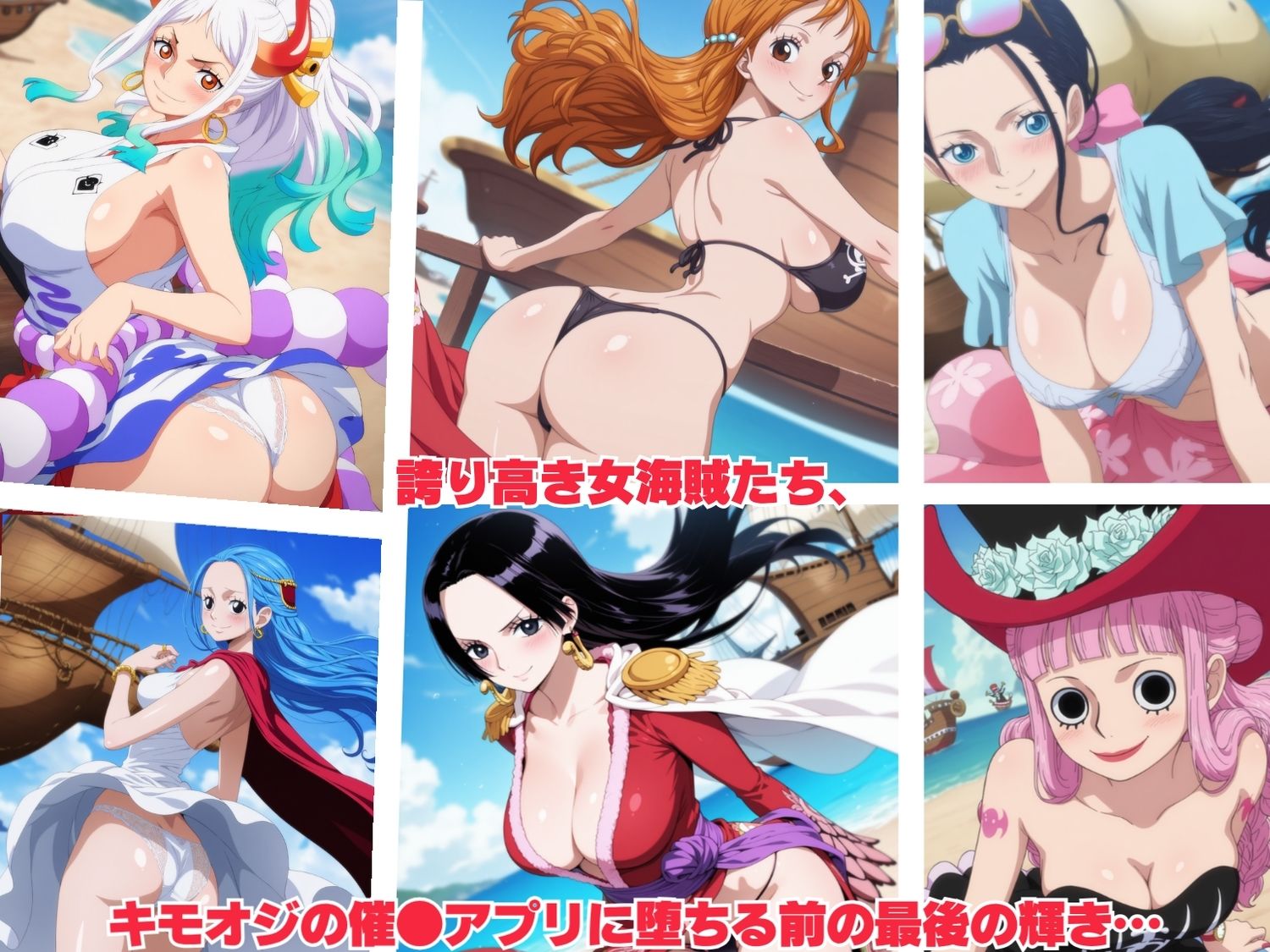 サンプル画像1:【寝取られ】種付けハーレム海賊船 完全支配の航海。女海賊、肉便器へ堕ちる(種付けハーレム王国) [d_688777]