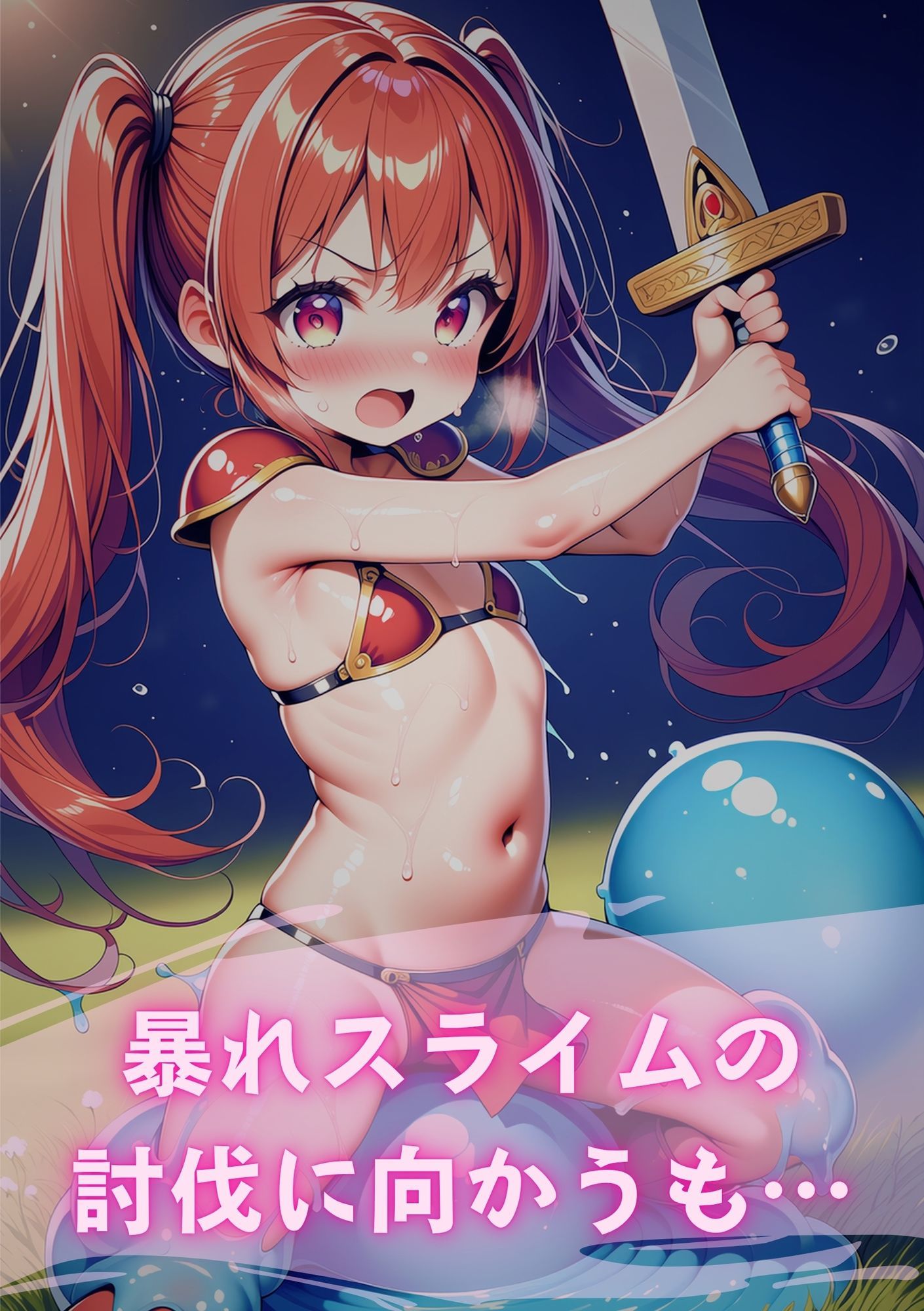 サンプル画像2:テンタクソロジー外伝03:姫騎士カリン(manabu) [d_688792]