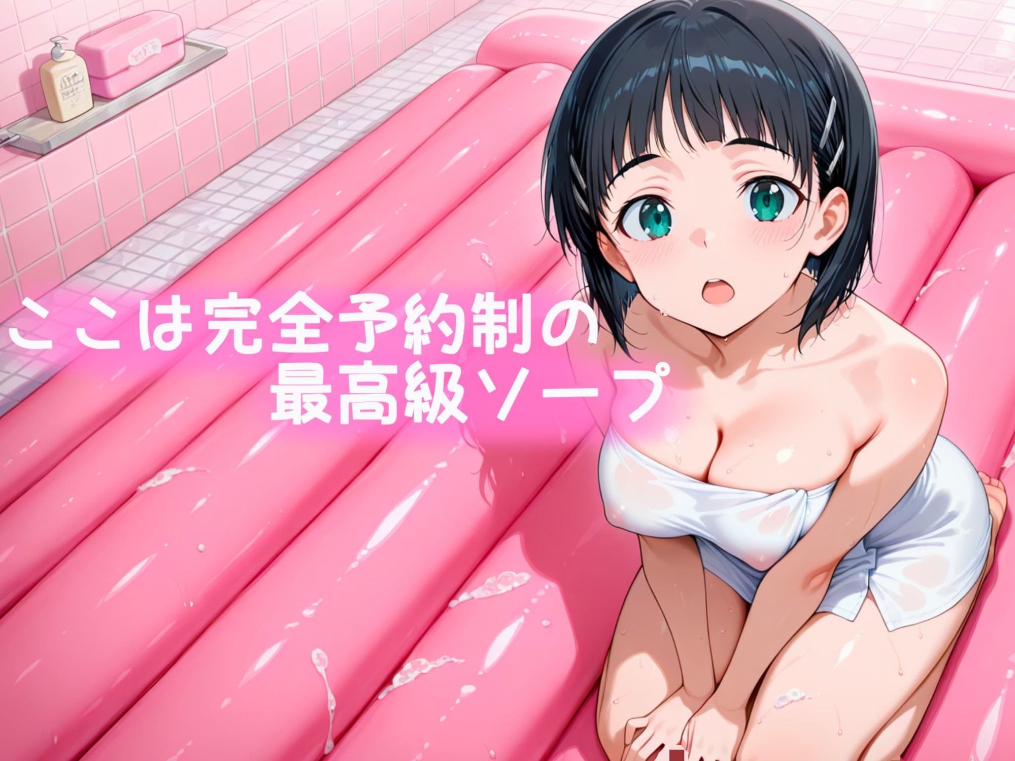 サンプル画像1:ヒロイン高級ソープ〜直葉編〜(のあのお部屋) [d_688799]