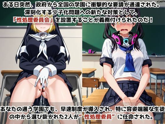 サンプル画像1:学校の性処理委員に任命されてしまったア●リス＆環●達の日常(ミルクティーサークル) [d_688805]