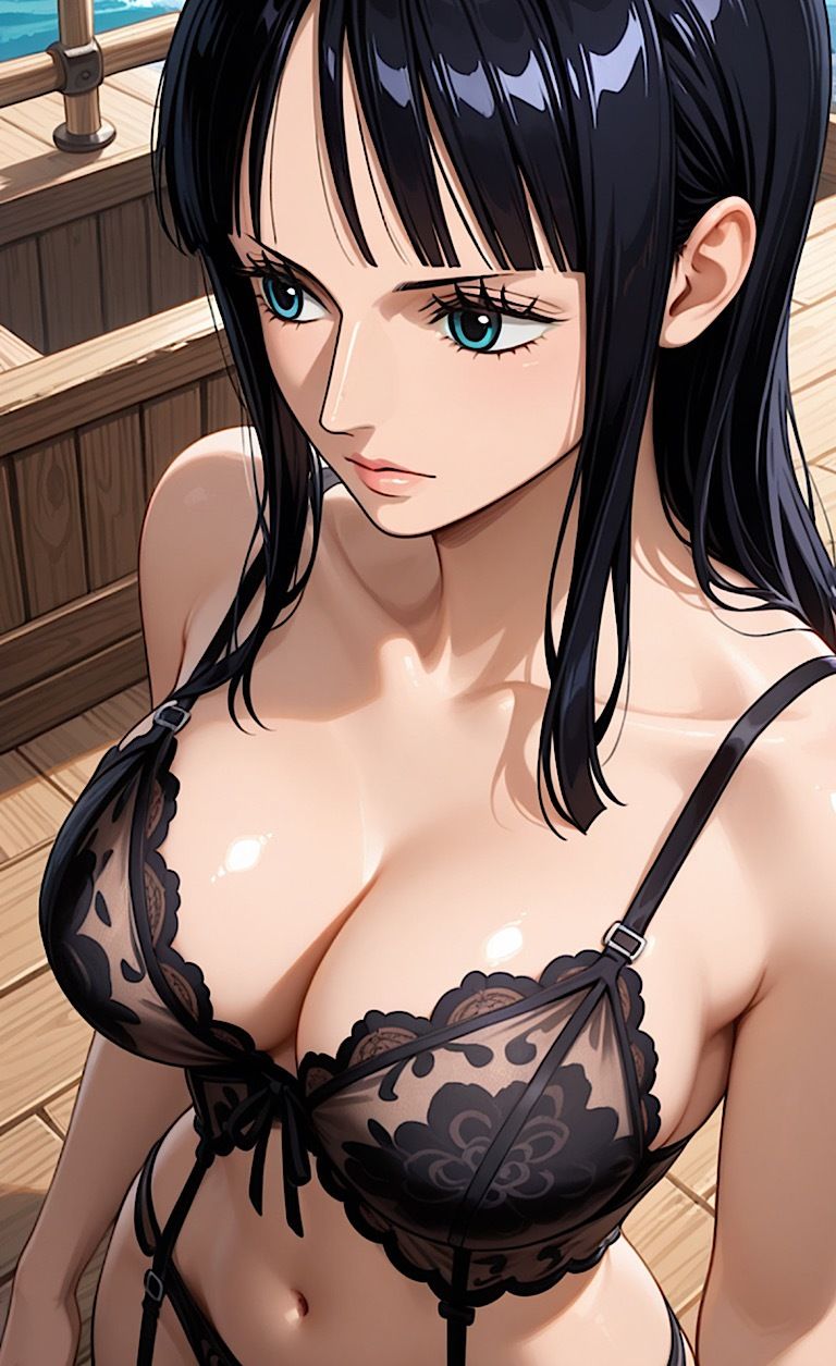 サンプル画像5:マンピース【ロ◯ン】三下ノゾキミ能力者に盗撮され一筋の秘宝マンピースを見られてしまう！(紺のソックス) [d_688845]