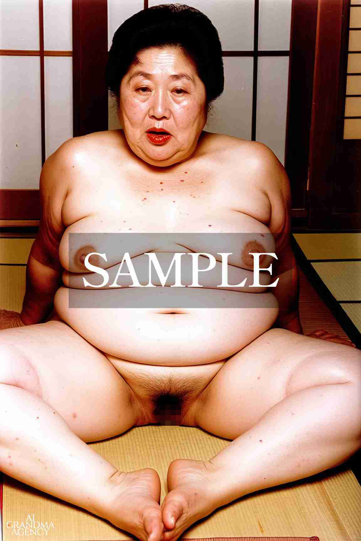 AI老女「老婆と縄」 画像3