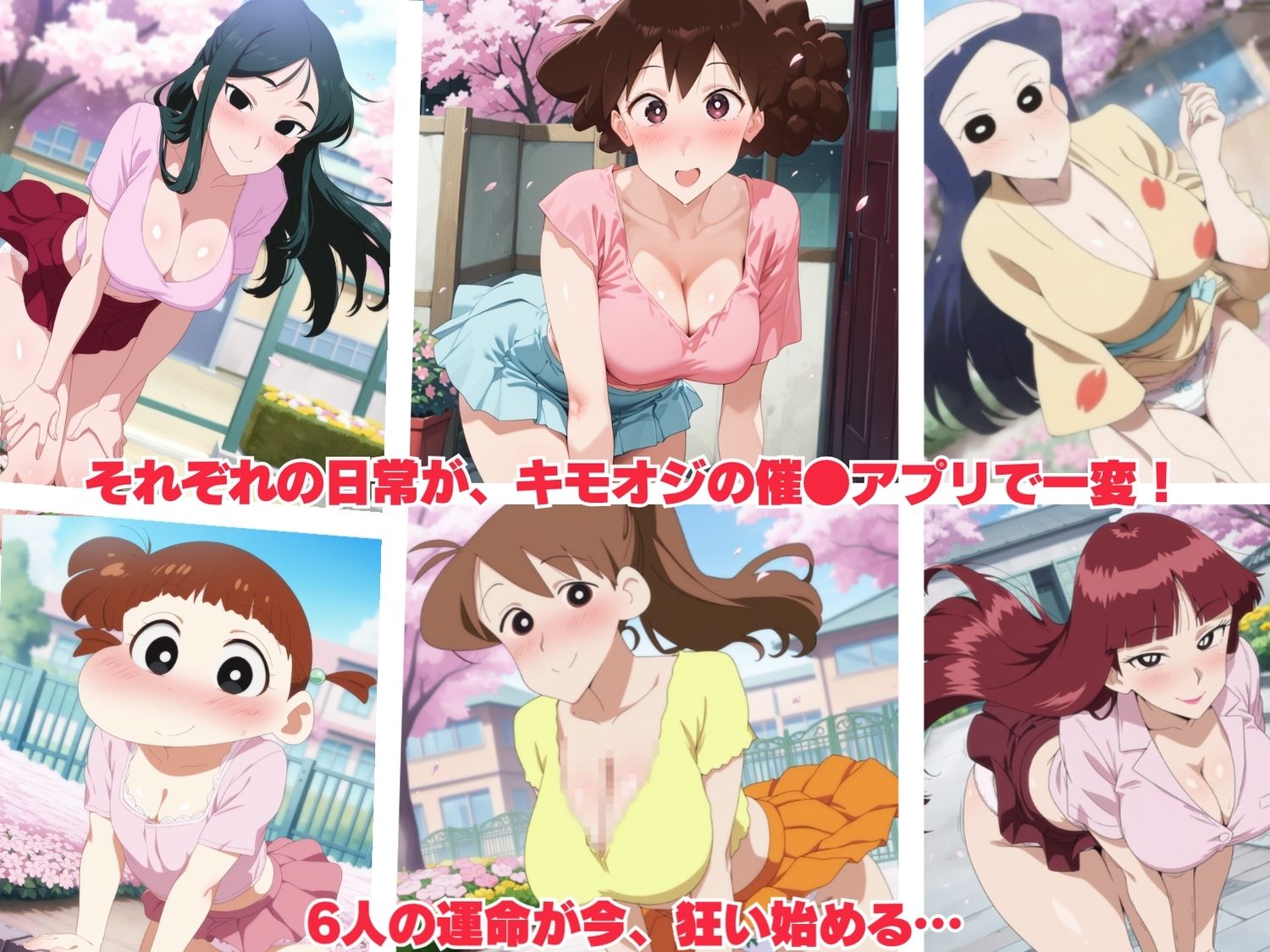 【寝取られ】クレヨンハーレム外伝 〜種付けキモオジの孕ませ肉便器計画〜 画像1