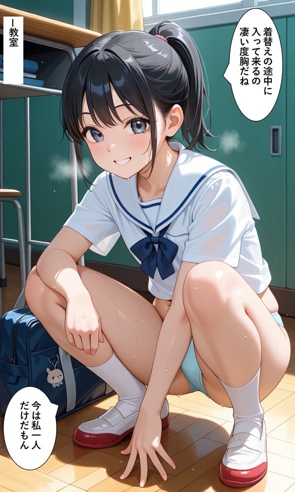 ヨガ子・絡み合う学生カップル 〜夏の汗、求めあう二人は止まらない〜 画像2