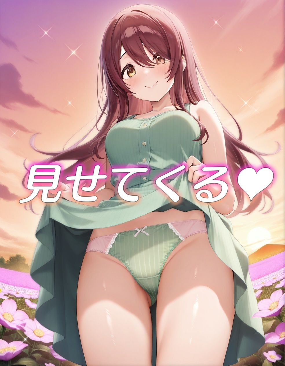 サンプル画像4:アイドルパンツ〜ワンピース編〜(AIパンツ部) [d_688943]