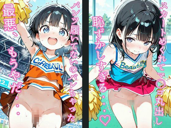 見えちゃったチアガールの恥ずかしい瞬間  〜222枚・CG集〜9