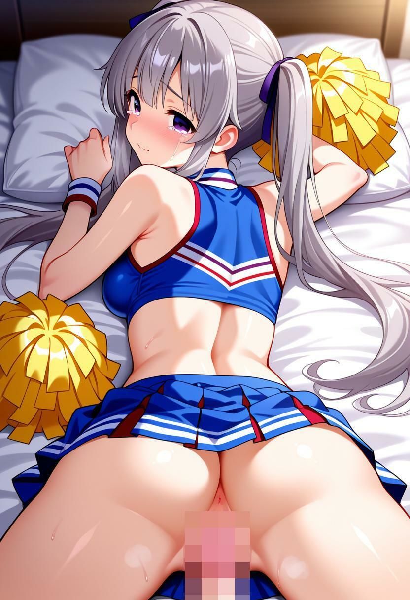 サンプル画像6:コスえち彼女共有化計画 幽谷〇子 セーター  チア  メイド 合計500枚！(ベンジルアルコール) [d_689096]