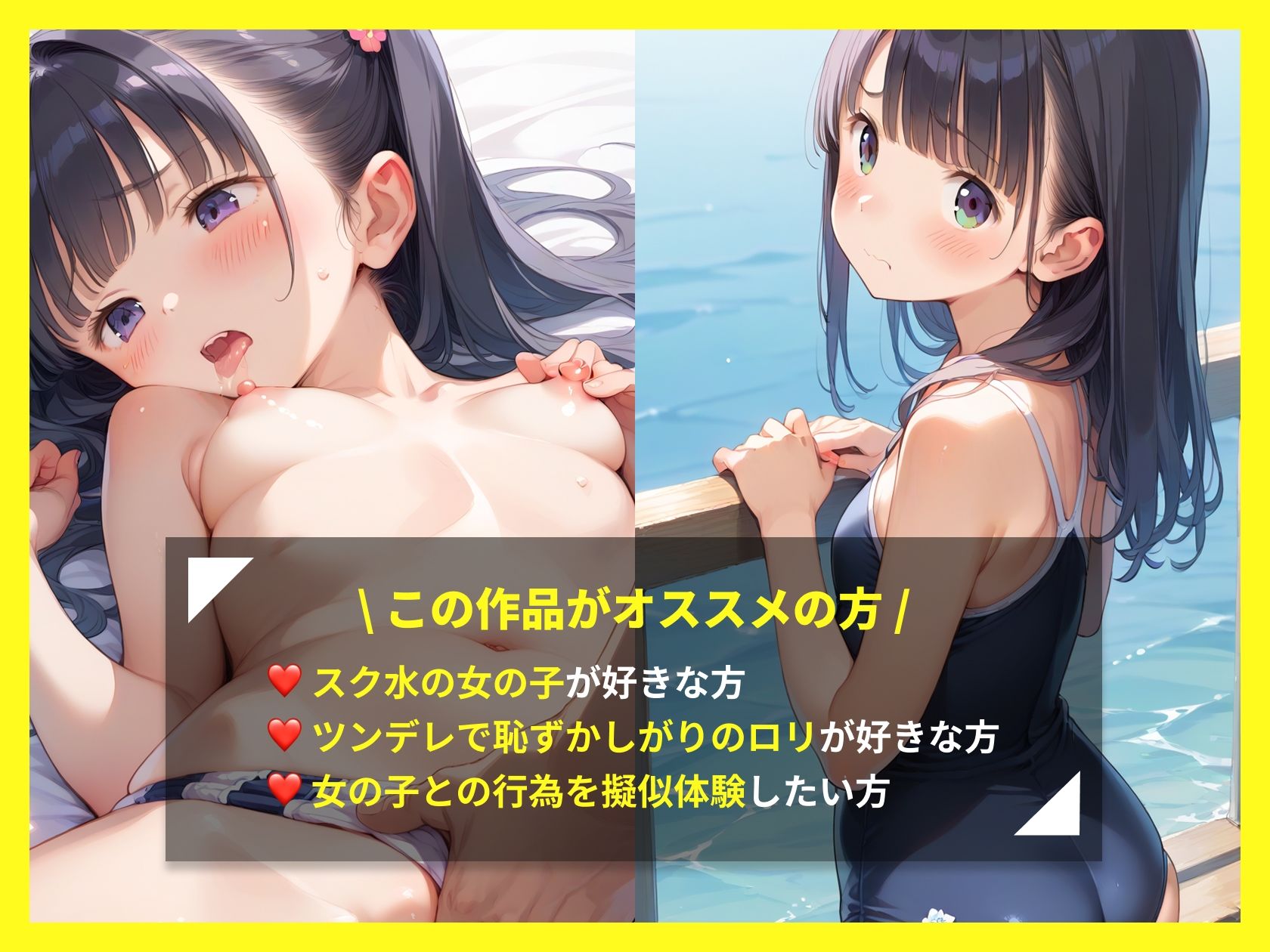 おじとロリ美少女06 スク水×中出し編 画像3