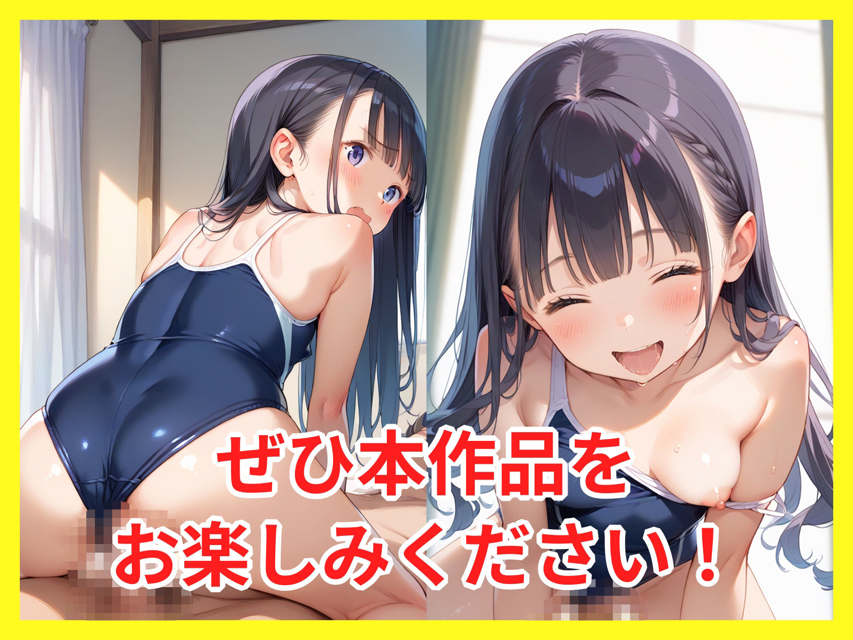 おじとロリ美少女06 スク水×中出し編 画像9