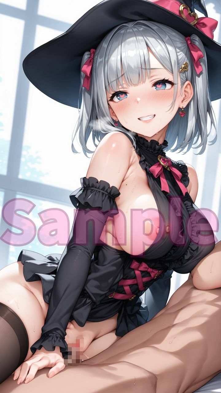 サンプル画像5:ハロウィンだ！落ちこぼれ魔女さんとの熱い宴♪パート1(楽園への誘い) [d_689161]