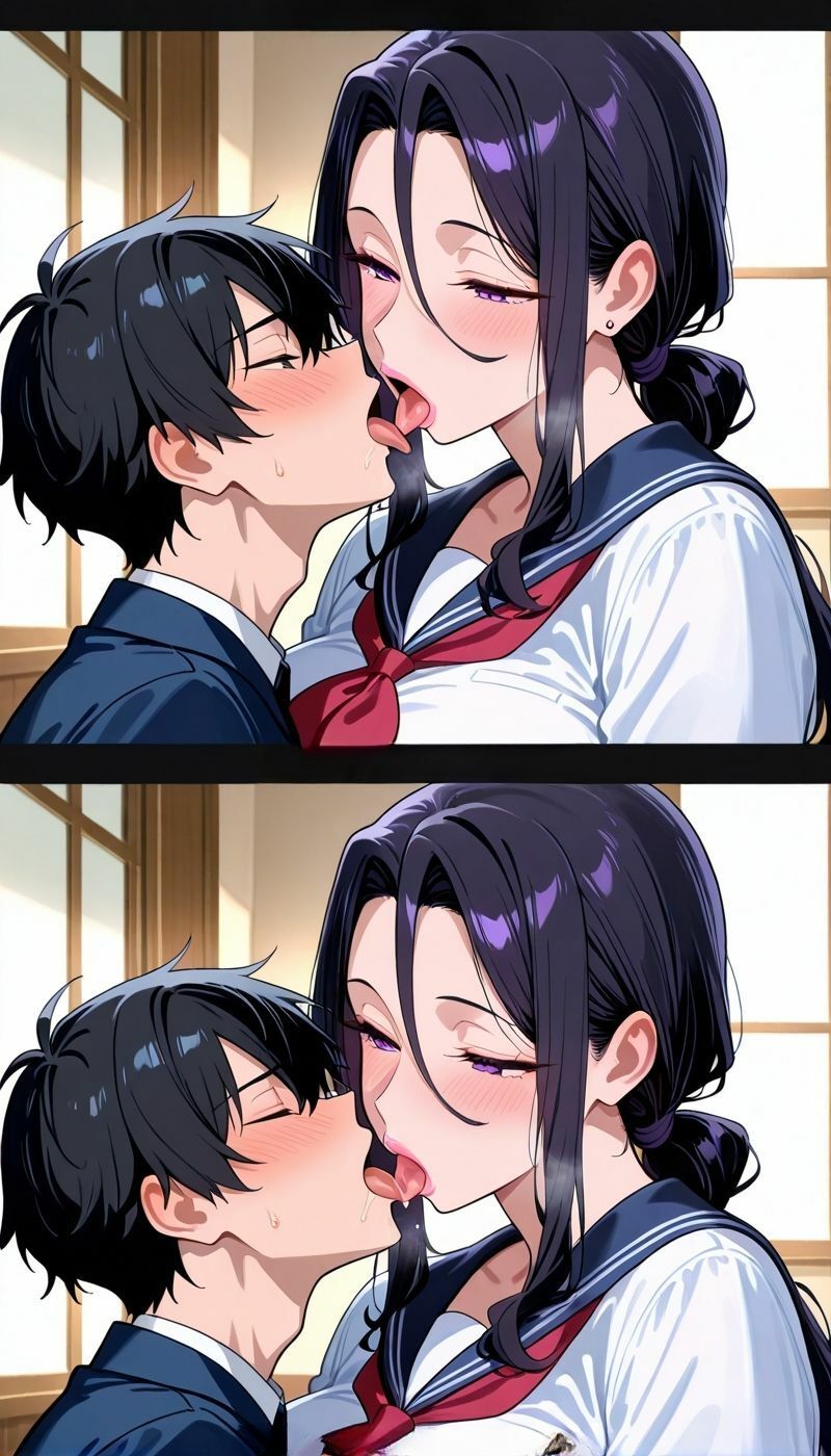 変態ママ密着セックス濃密性交 画像3