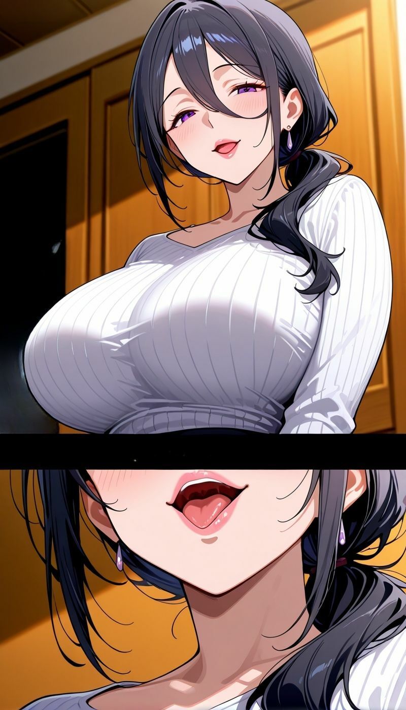 サンプル画像5:変態ママ密着セックス濃密性交(ぬーでぃあ) [d_689242]